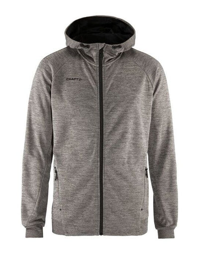 Craft CR1909132 Mens ADV Unify FZ Hood JKT - Dark Grey Melange