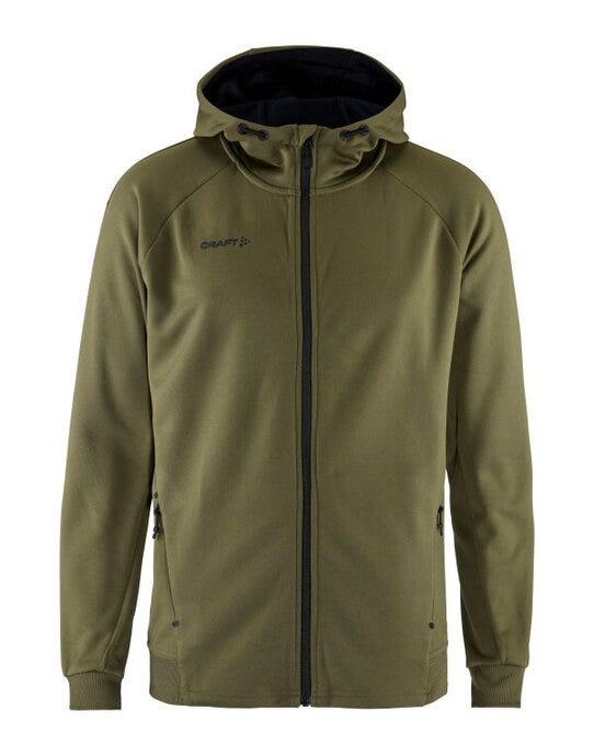 Craft CR1909132 Mens ADV Unify FZ Hood JKT - Woods