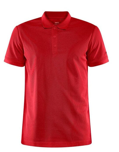 Craft CR1909138 Men's Core Unify Polo Shirt - Bright Red