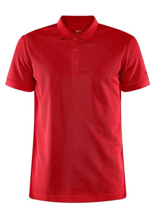 Craft CR1909138 Men's Core Unify Polo Shirt - Bright Red