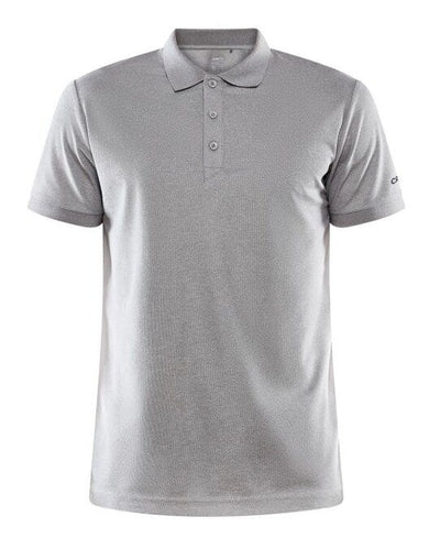 Craft CR1909138 Men's Core Unify Polo Shirt - Grey Melange