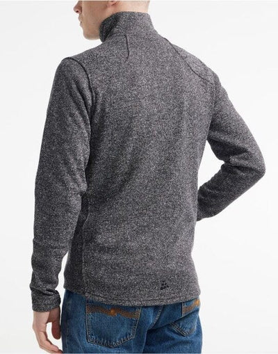 Craft CR1912218 Men's ADV Explore Heavy Fleece Jkt - Black Melange