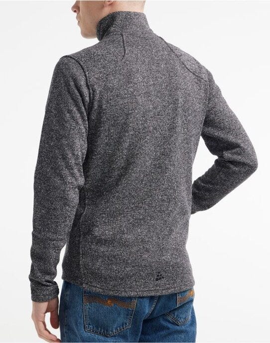 Craft CR1912218 Men's ADV Explore Heavy Fleece Jkt - Black Melange
