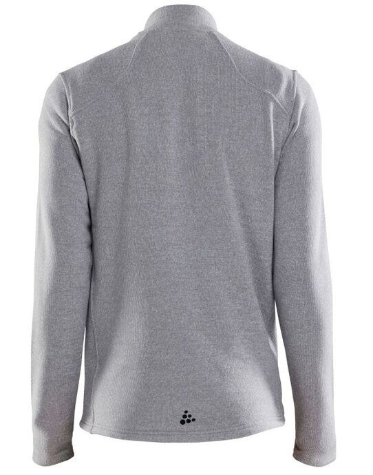 Craft CR1912218 Men's ADV Explore Heavy Fleece Jkt - Grey Melange/ Black