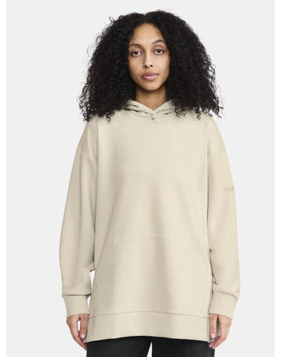 Craft CR1914700 Ladies ADV Join Long Hoodie - Plaster