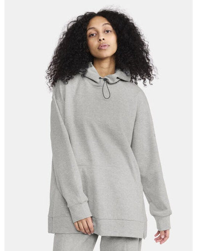 Craft CR1914700 Ladies ADV Join Long Hoodie - Grey Melange