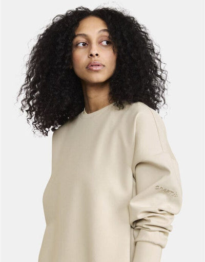 Craft CR1914770 Ladies ADV Join RN Sweatshirt - Plaster