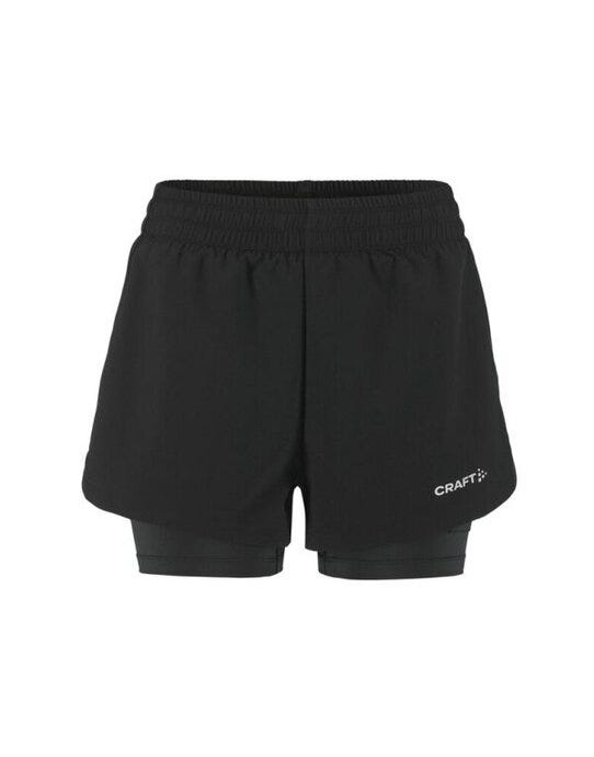 Craft CR1915946 Ladies ADV Essence 2-In-1 Shorts 2 - Black
