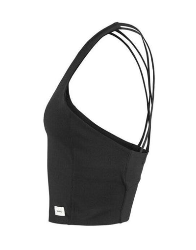 Craft CR1916009 Collective Cropped Singlet - Black