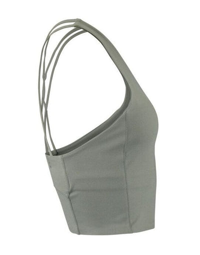 Craft CR1916009 Collective Cropped Singlet - Leaf