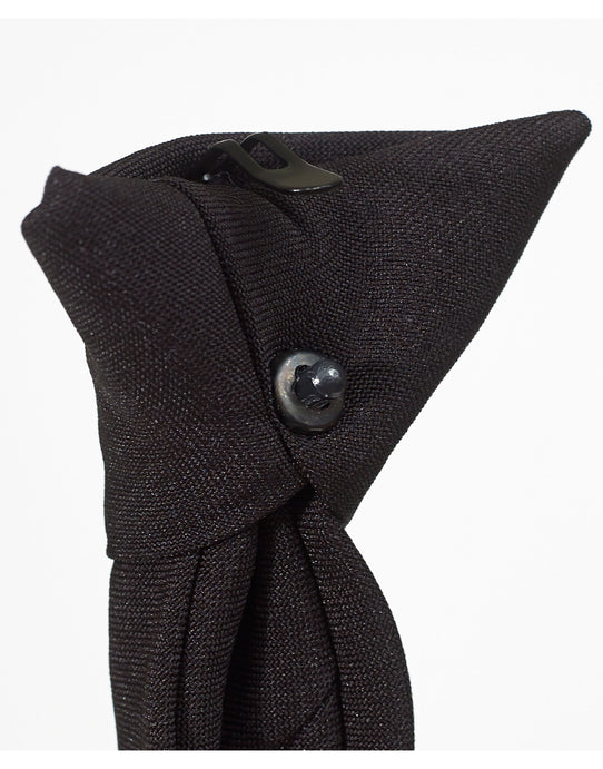 Yoko CT01 Clip-On Tie - Black