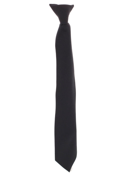 Yoko CT01 Clip-On Tie - Black