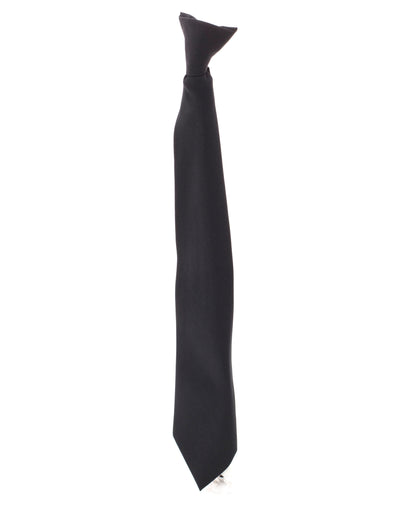 Yoko CT01 Clip-On Tie - Black