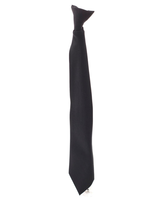 Yoko CT01 Clip-On Tie - Black