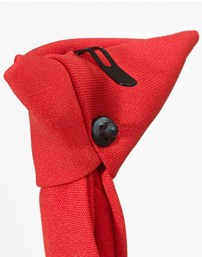 Yoko CT01 Clip-On Tie - Red