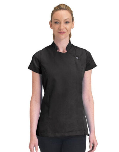Dennys DA75 Beauty Tunic Zip Fastening - Black