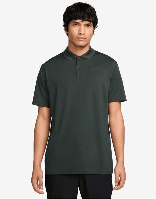 Nike DH0822 Dri-FIT Victory Solid Polo (LC) - Night Forest/Olive Flak