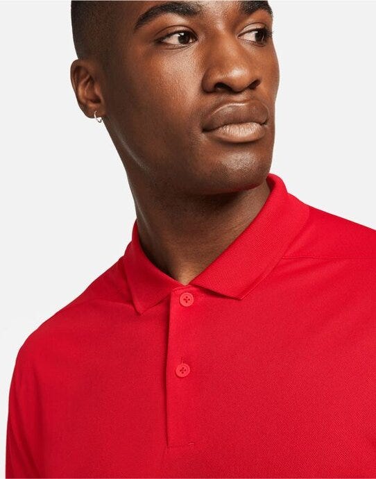 Nike DH0824 Dri-FIT Victory Solid Polo - University Red