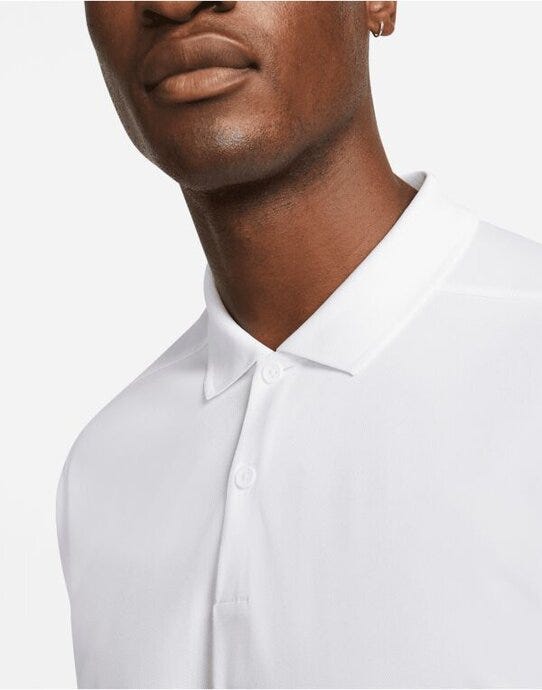 Nike DH0824 Dri-FIT Victory Solid Polo - White