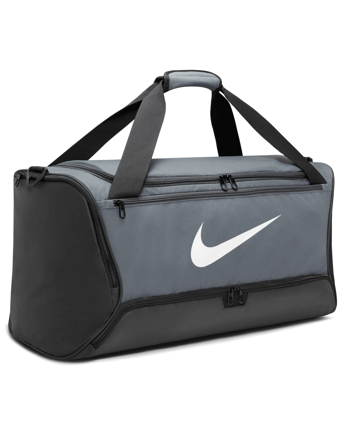 Nike DH7710 Brasilia Training Duffle Bag (60L) - Iron Grey/ Black/ White