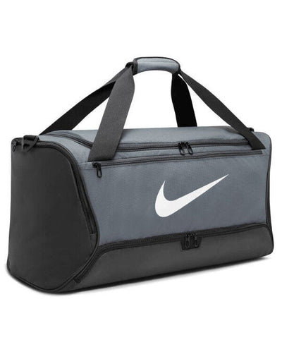 Nike DH7710 Brasilia Training Duffle Bag (60L) - Iron Grey/ Black/ White