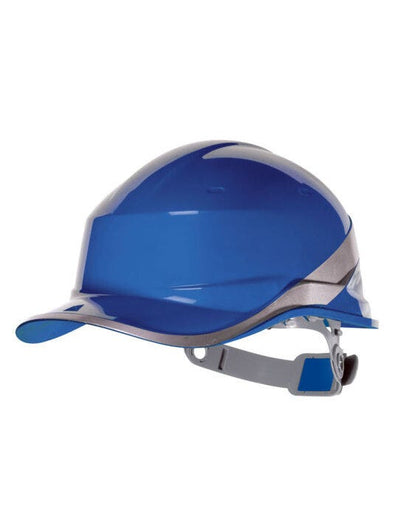Delta Plus DIAMOND Hi-Vis Baseball Safety Helmet - Blue