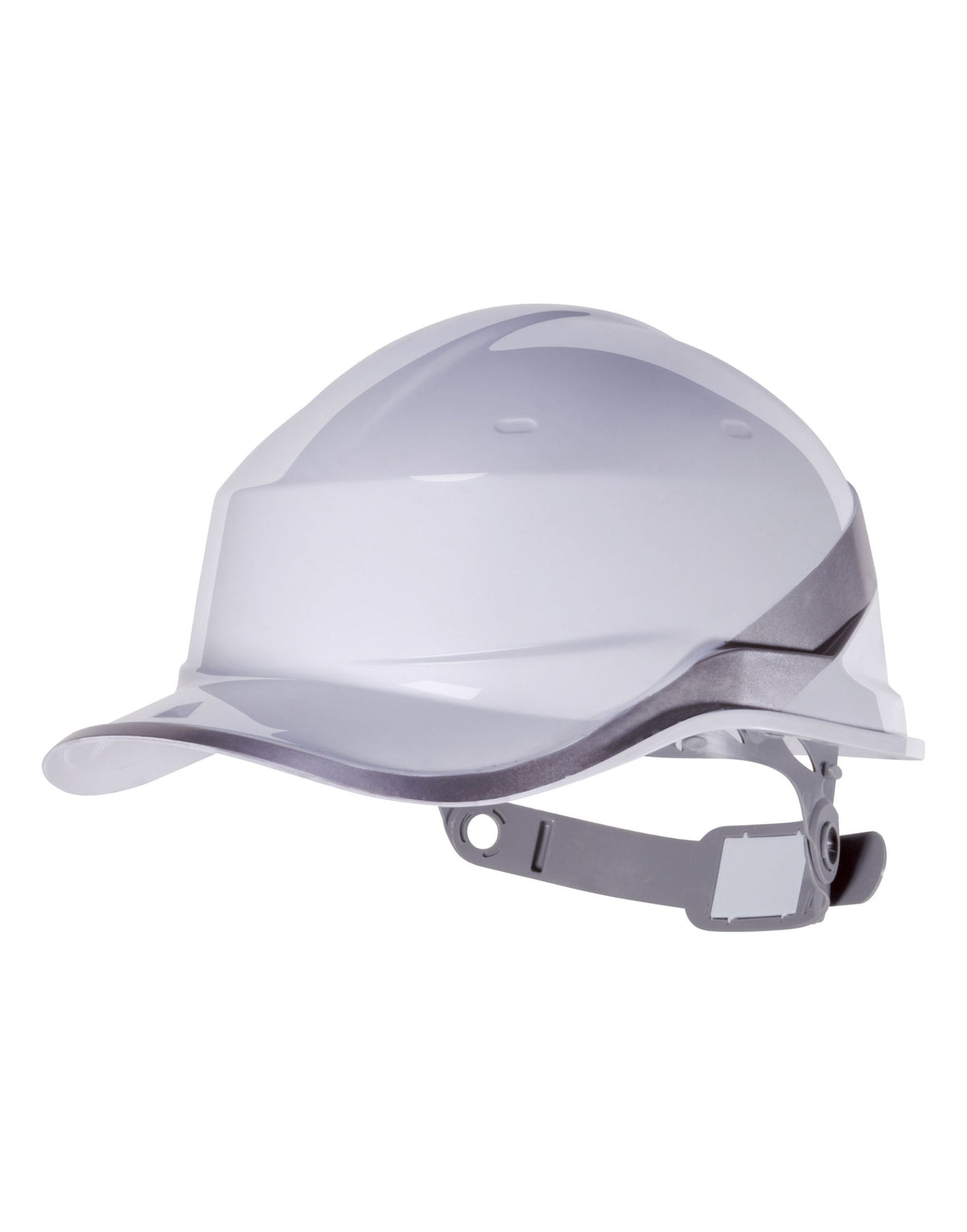 Delta Plus DIAMOND Hi-Vis Baseball Safety Helmet - White