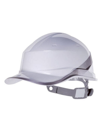 Delta Plus DIAMOND Hi-Vis Baseball Safety Helmet - White