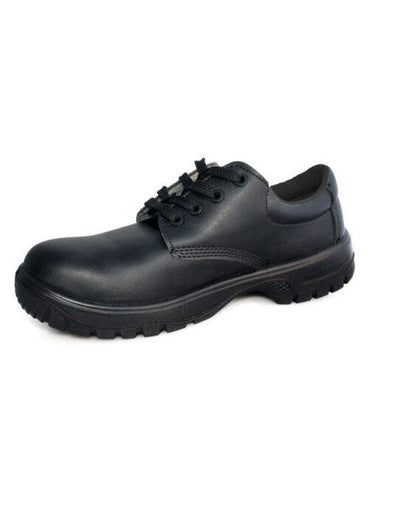 Dennys DK42 Comfort Grip Lace up Safety Shoe - Black
