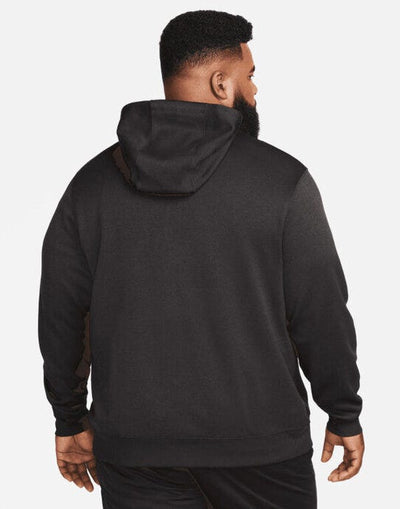 Nike DN1906 Men's Golf Hoodie - Black/ Black/ Black/ Brushed Silver