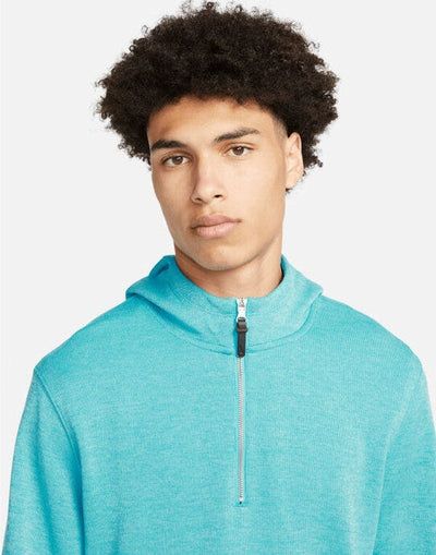 Nike DN1906 Men's Golf Hoodie - Ocean Vliss/ Baltic Blue/ Brushed Silver
