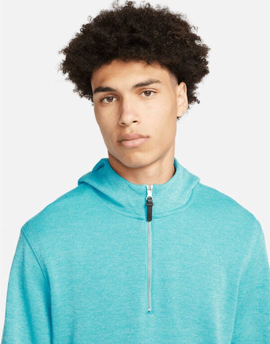 Nike DN1906 Men's Golf Hoodie - Ocean Vliss/ Baltic Blue/ Brushed Silver