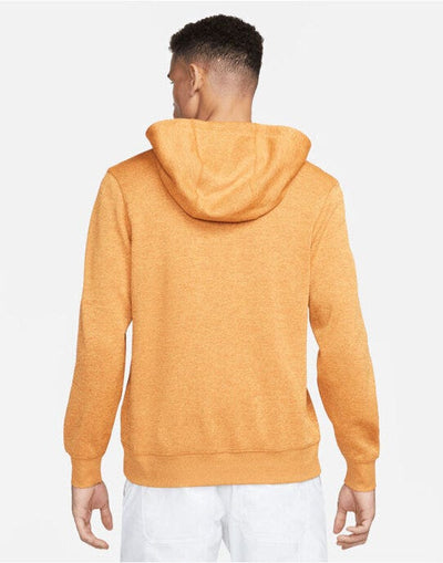 Nike DN1906 Men's Golf Hoodie - Monarch/ Laser Orange/ Brushed Silver
