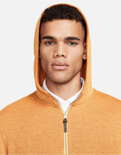 Nike DN1906 Men's Golf Hoodie - Monarch/ Laser Orange/ Brushed Silver