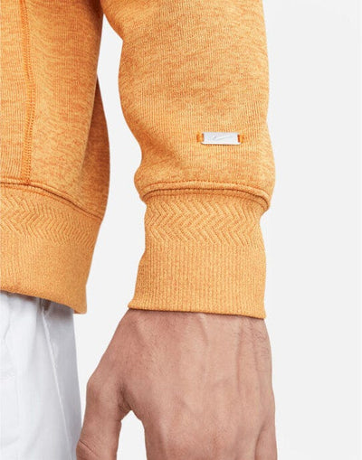 Nike DN1906 Men's Golf Hoodie - Monarch/ Laser Orange/ Brushed Silver