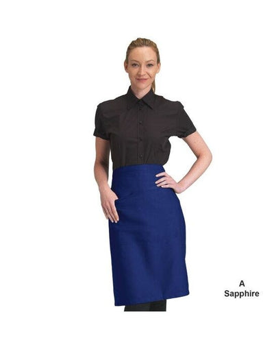 Dennys DP110 Recycled Waist Apron W Pocket - Royal Blue