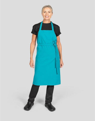 Dennys DP200 Multi-Coloured Bib Apron - Sea Grass