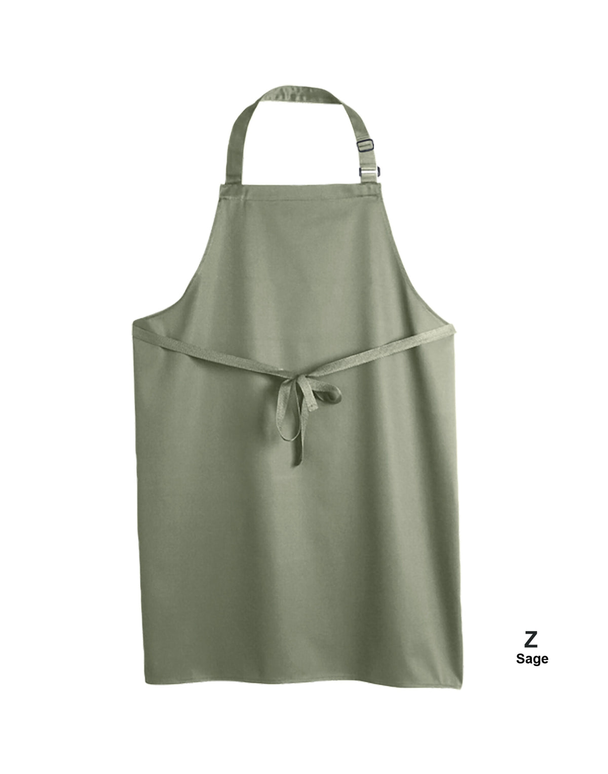 Dennys DP200 Multi-Coloured Bib Apron - Sage