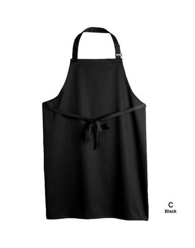 Dennys DP200 Multi-Coloured Bib Apron - Black