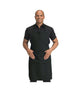 Dennys DP210 Black plain Recycled Bib Apron with Pocket