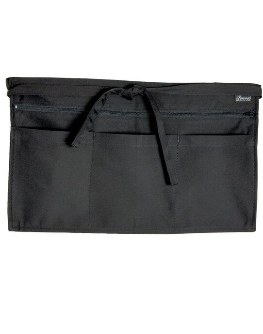 Dennys DW15 Full Zip Multi-Pocket Apron - Black