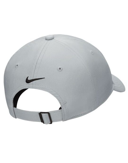 Nike FB6452 DF Structured Blank Front Cap - Light Smoke Grey/black