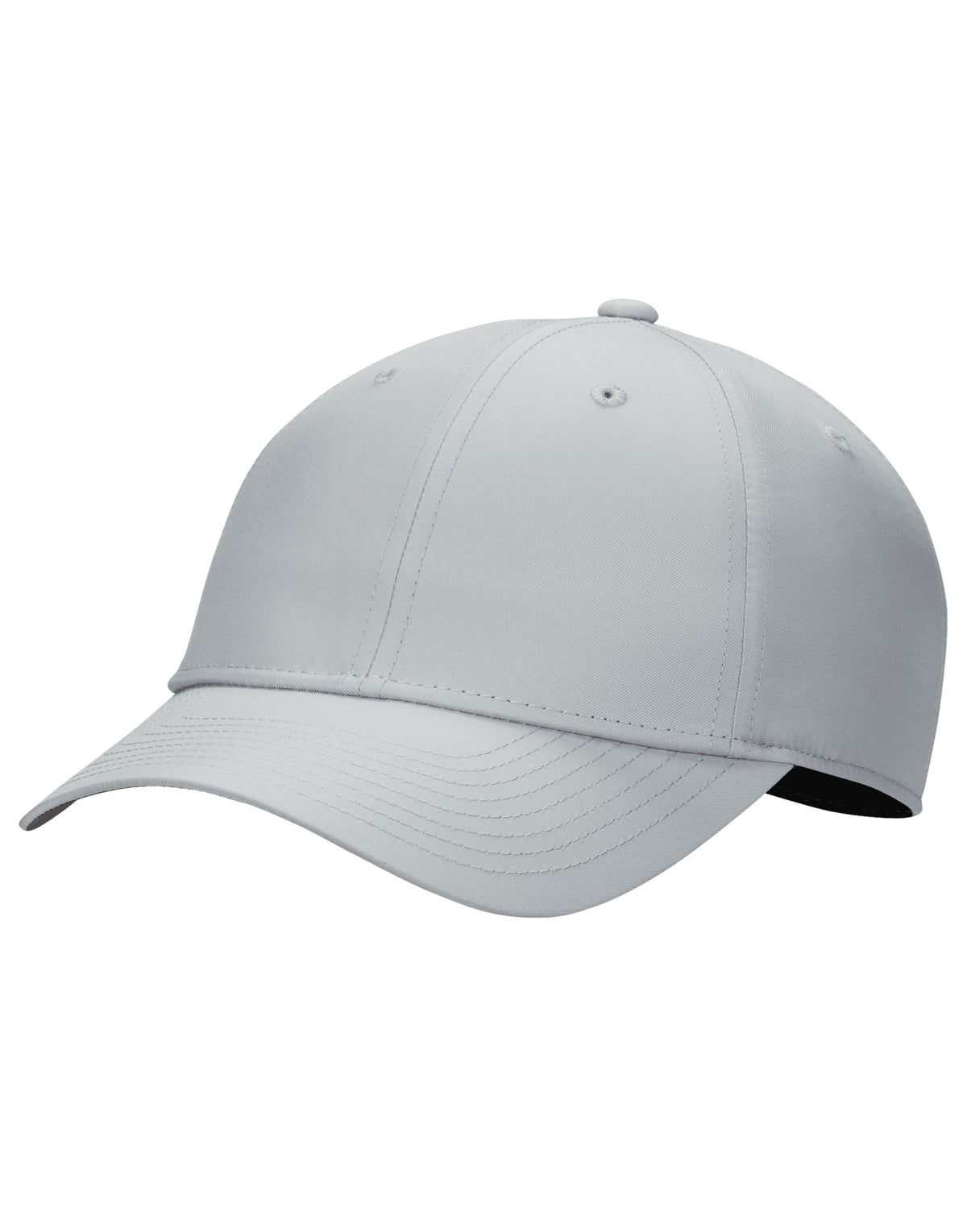 Nike FB6452 DF Structured Blank Front Cap - Light Smoke Grey/black