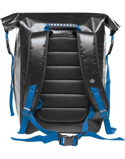 Stormtech Bags FCX-1 Stormtech Kemano Backpack - Black/Graphite/AzureBlue