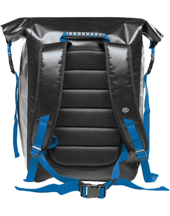 Stormtech Bags FCX-1 Stormtech Kemano Backpack - Black/Graphite/AzureBlue