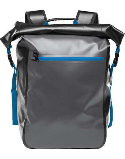 Stormtech Bags FCX-1 Stormtech Kemano Backpack - Black/Graphite/AzureBlue
