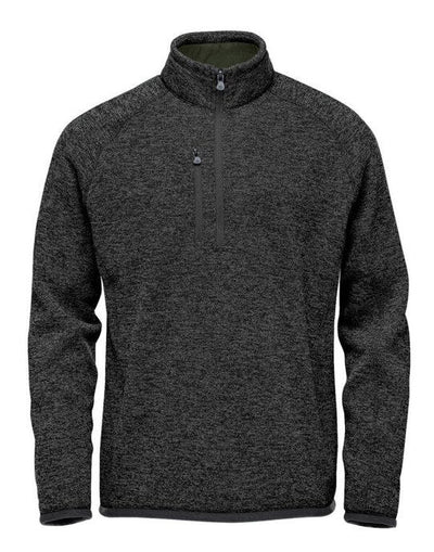 Stormtech FHP-1 Mens 1/4 Zip Pullover - Black Heather