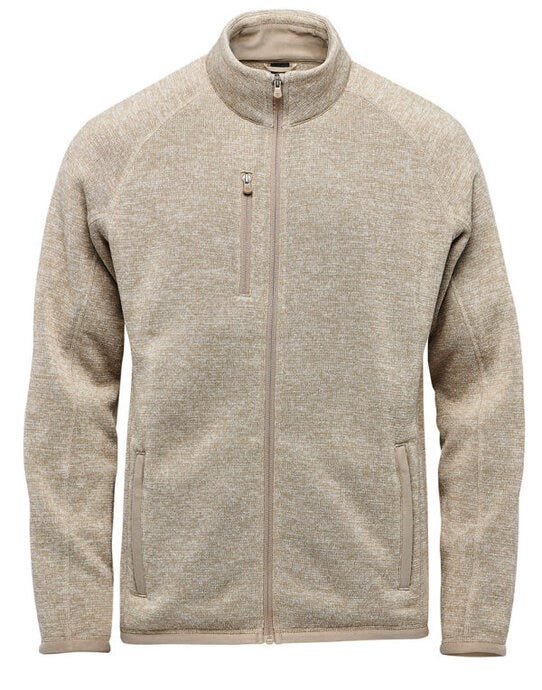 Stormtech FHZ-1 Mens Avalanche FZ Fleece Jkt - Oatmeal Heather