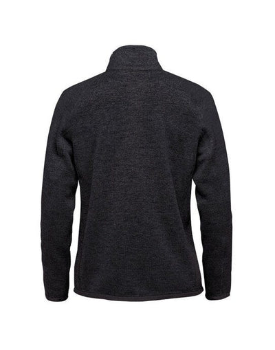 Stormtech FHZ-1W Ladies Avalanche FZ Fleece Jkt - Black Heather