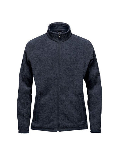 Stormtech FHZ-1W Ladies Avalanche FZ Fleece Jkt - Navyheather
